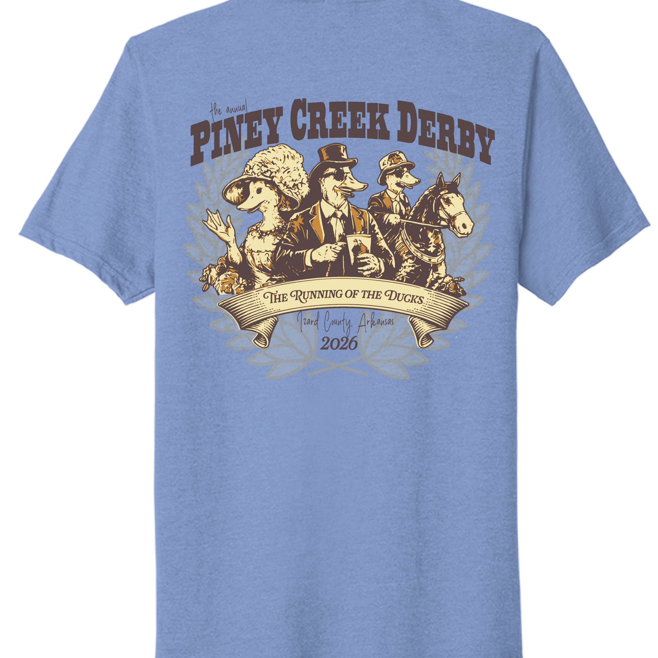 Carolina Blue Heather - PC330 - BACK