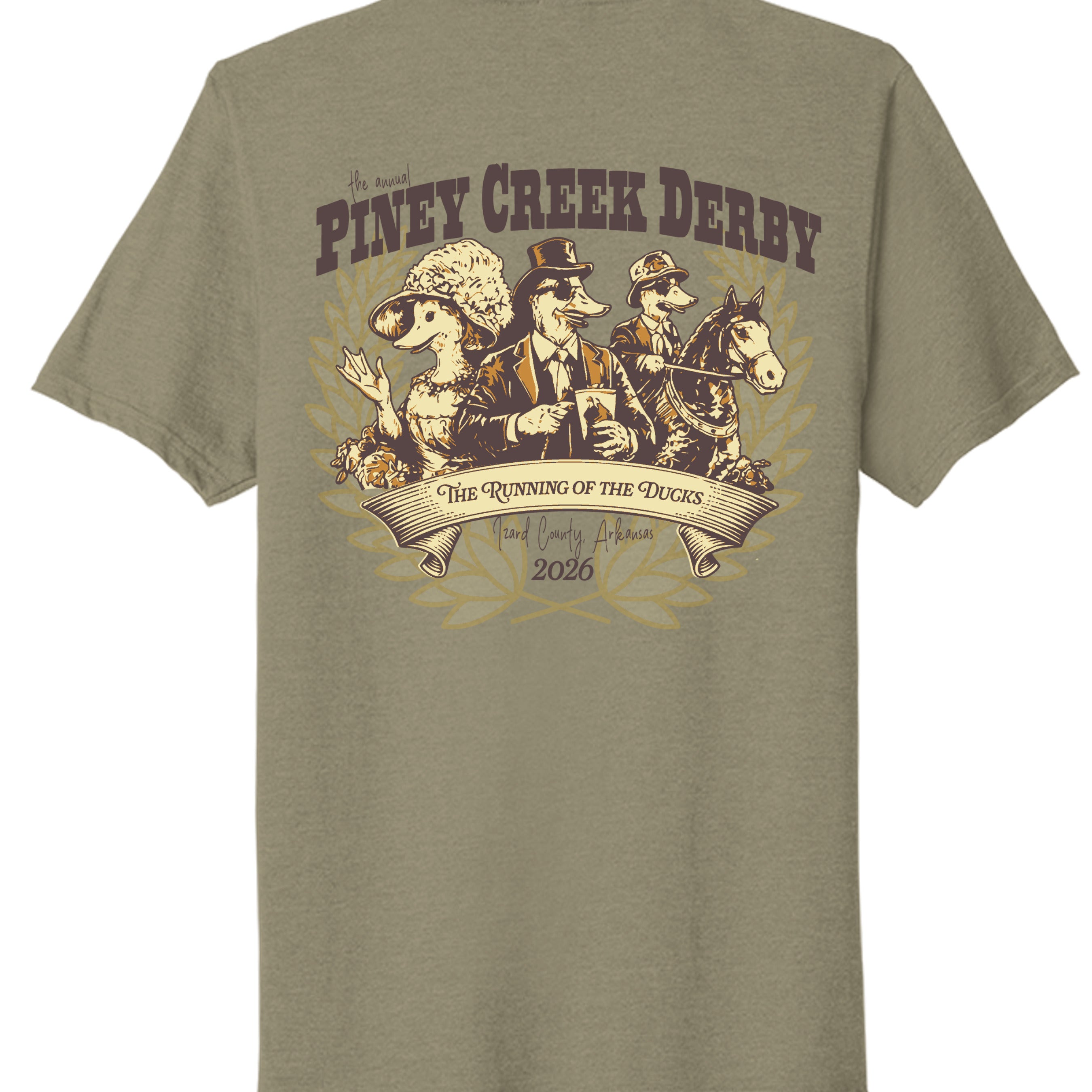 Coyote Brown Heather - PC330 - BACK