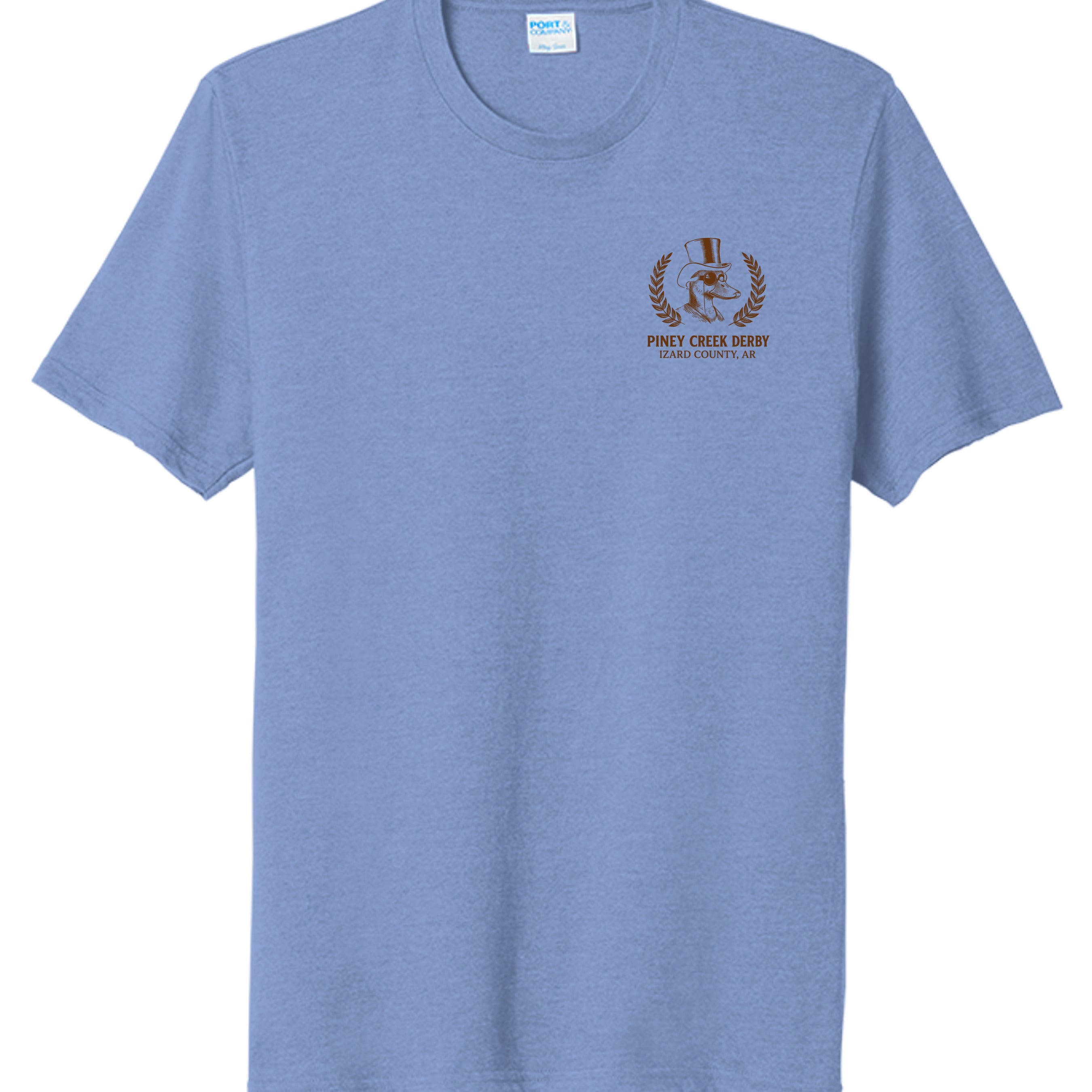 Carolina Blue Heather - PC330 - FRONT