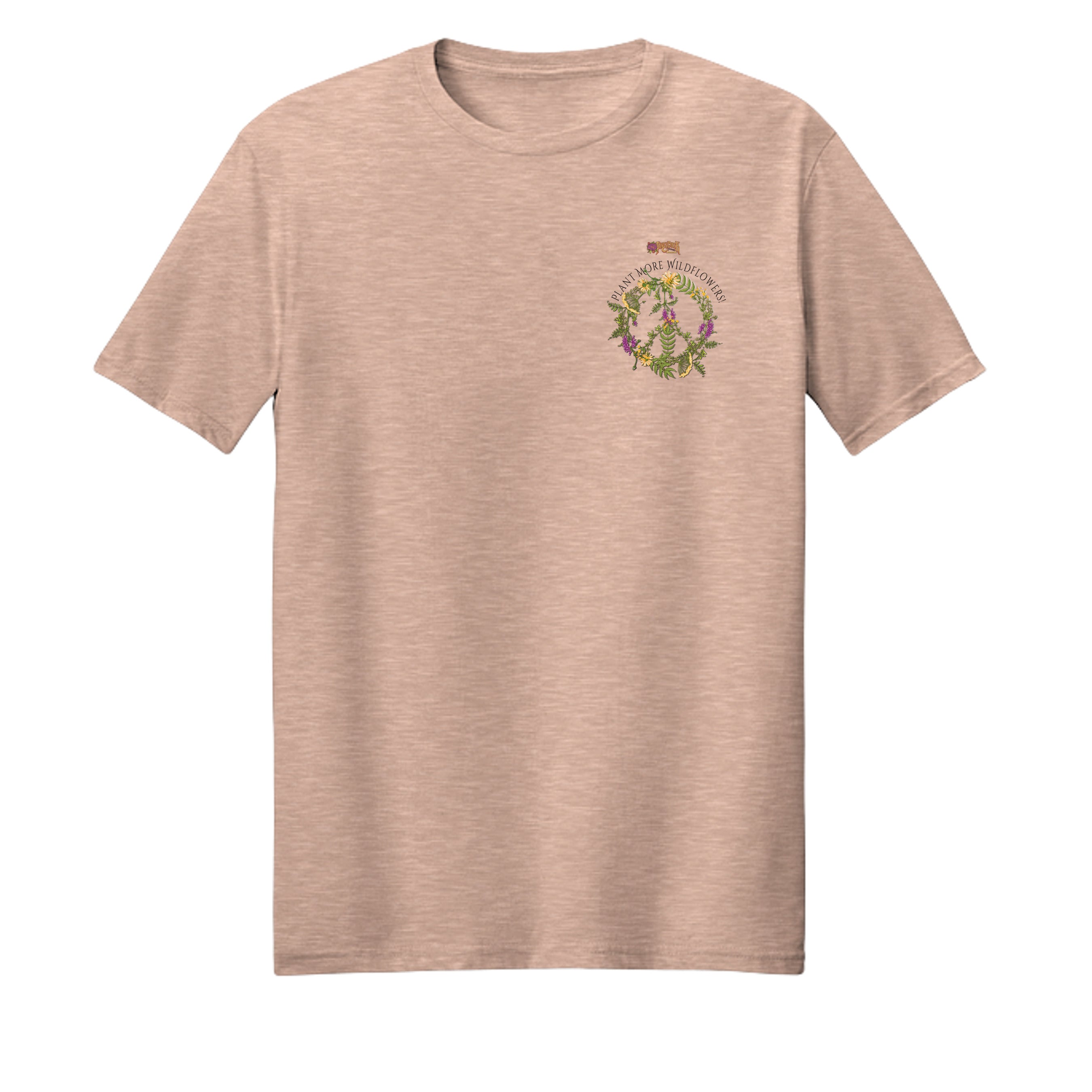 Heathered Dusty Peach - PC54 - FRONT