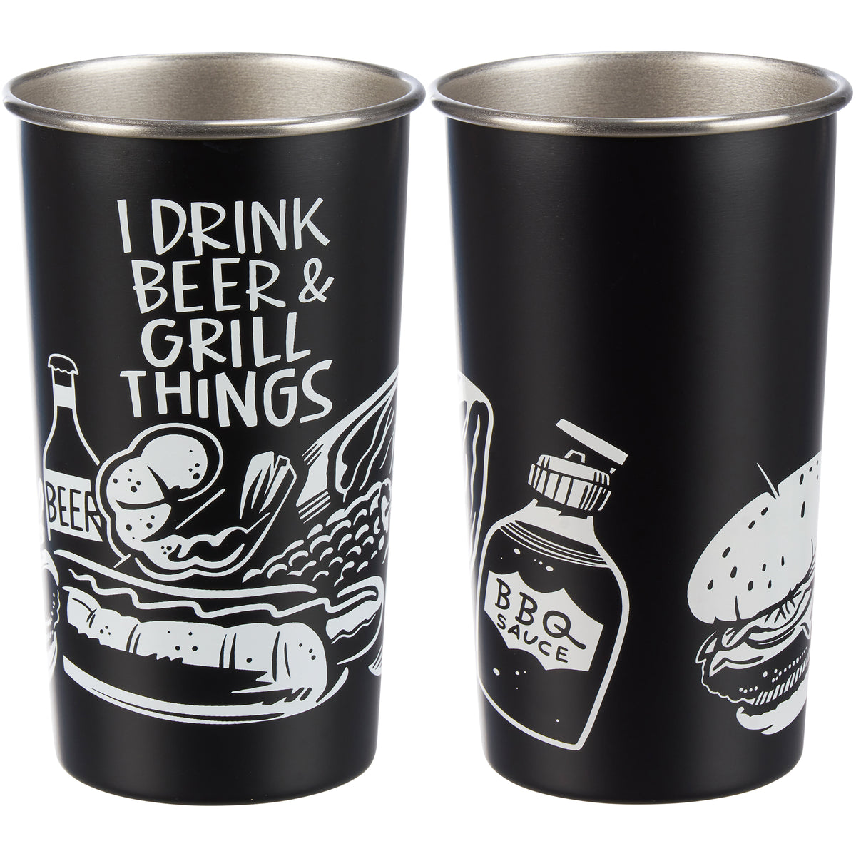 I Drink Beer & Grill Things Tumbler
