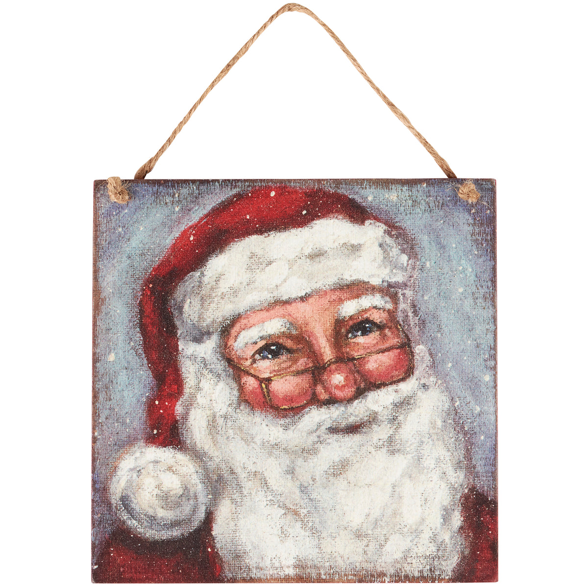Merry Santa Ornament
