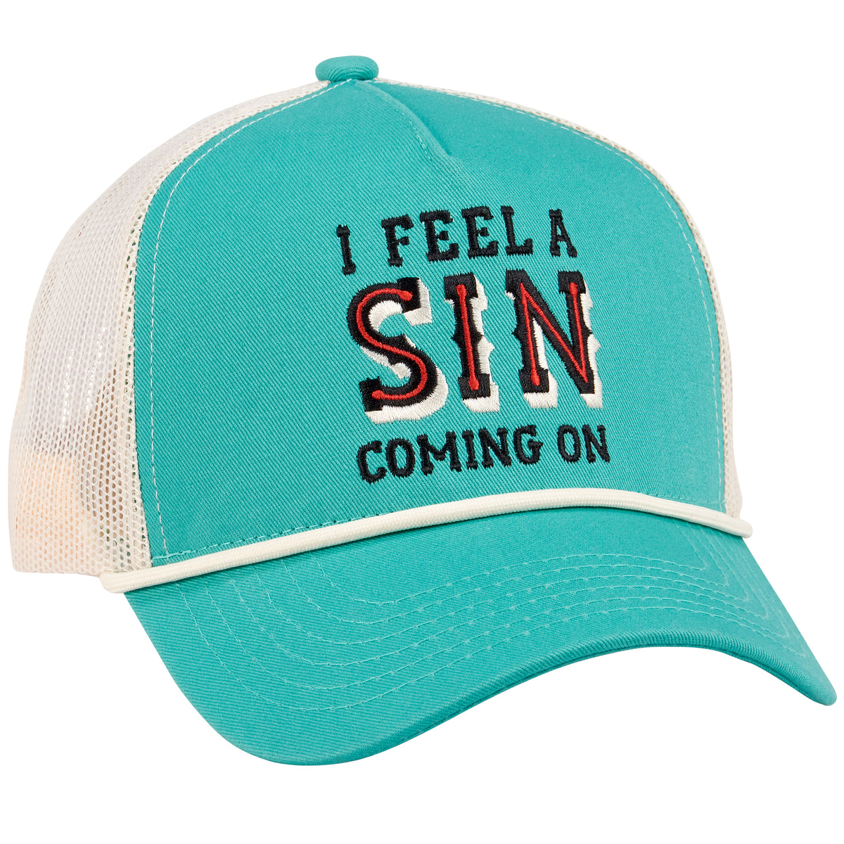 I Feel A Sin Coming On Trucker Hat