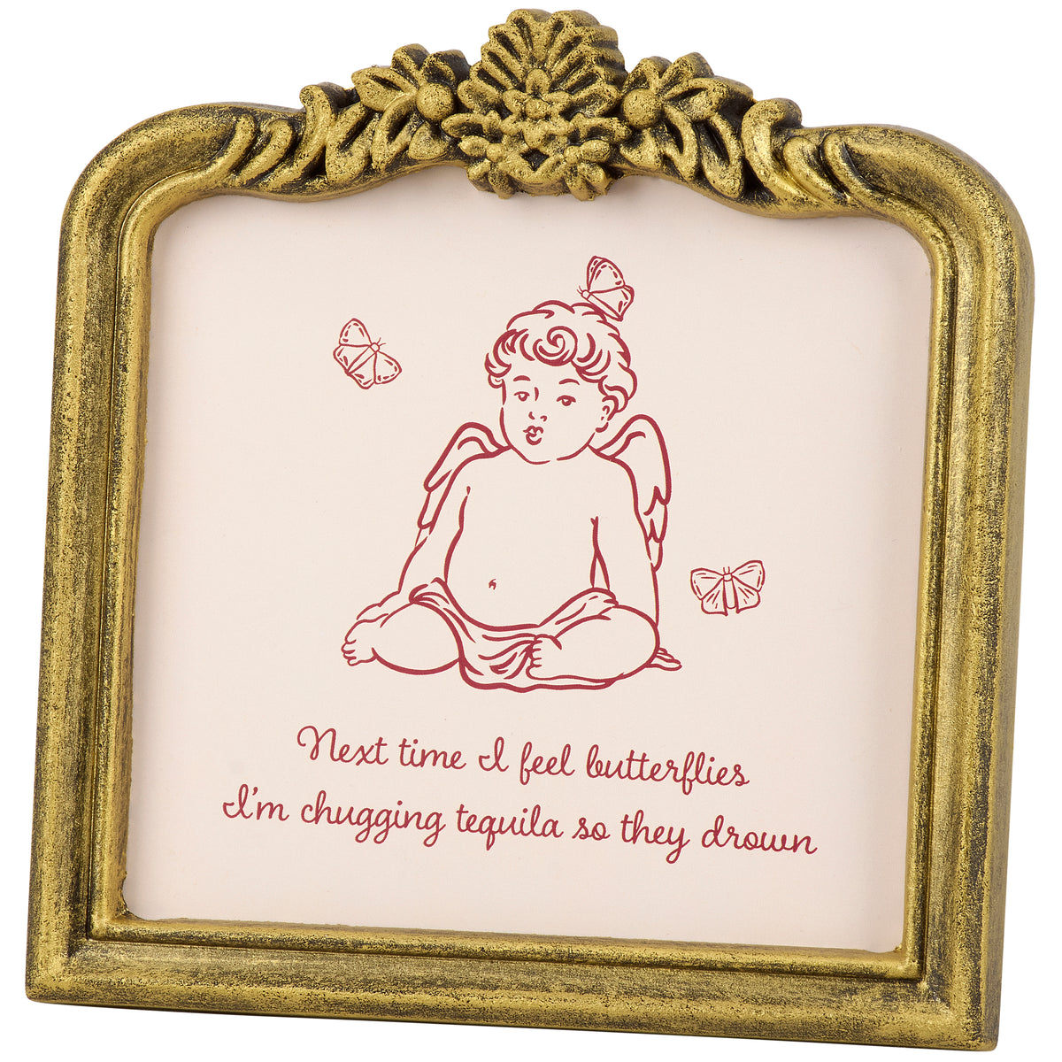 Next Time I Feel Butterflies Framed Art