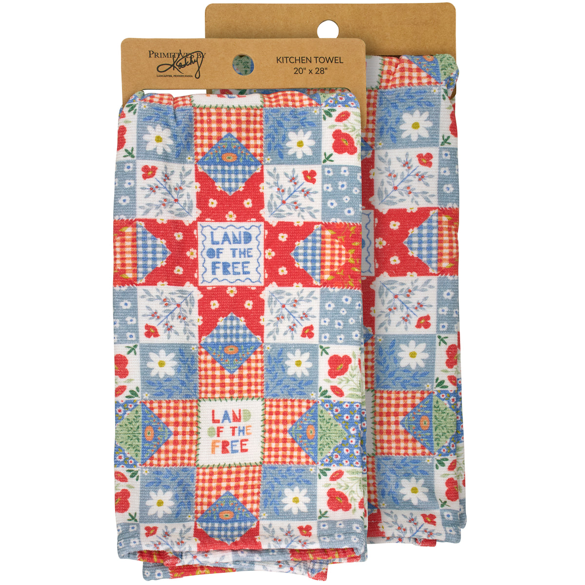Land Of The Free Kitchen Towel