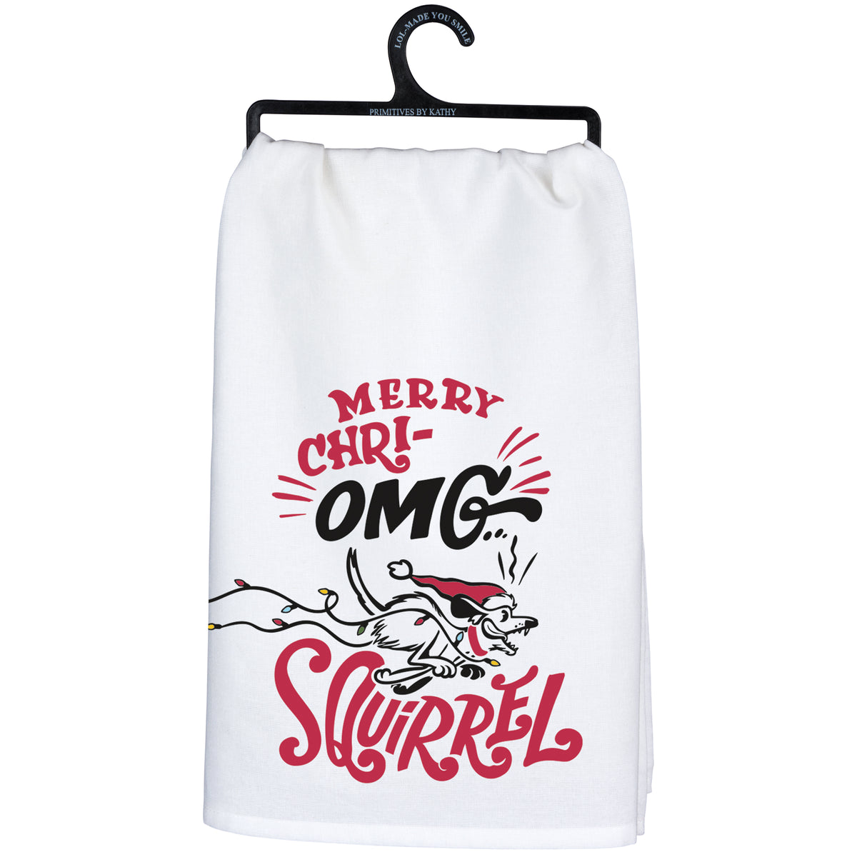 OMG Squirrel Kitchen Towel
