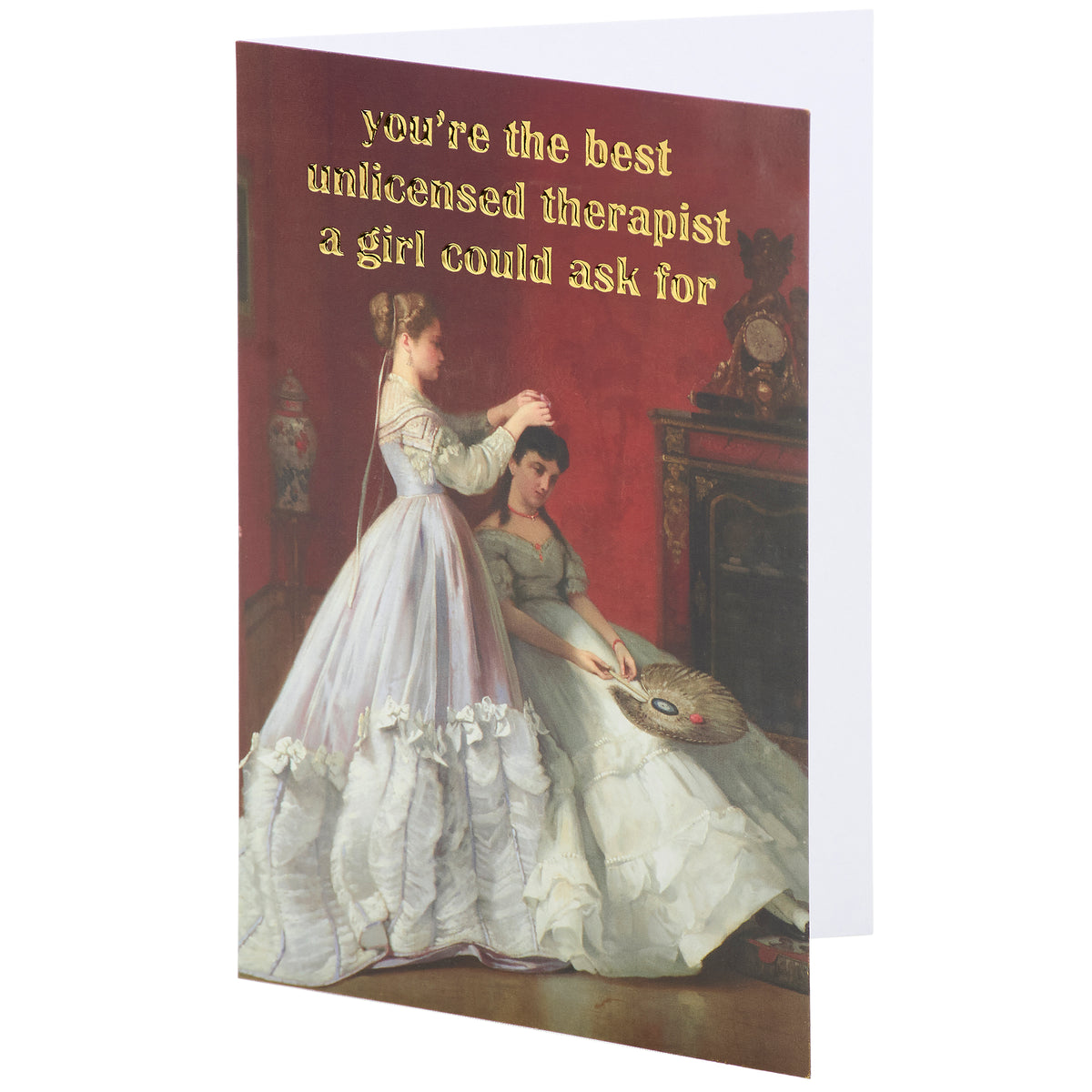 The Best Unlicensed Therapist Greeting Card