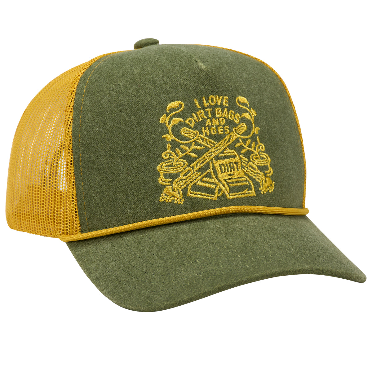 I Love Dirtbags And Hoes Trucker Hat