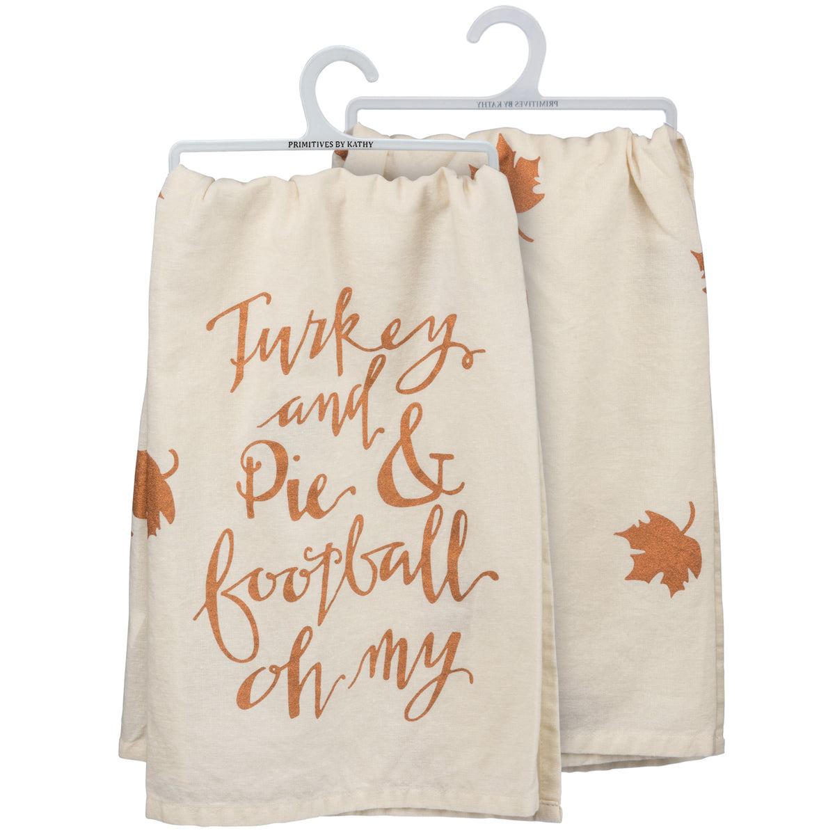 Turkey, Pie & Football Kitchen Towel